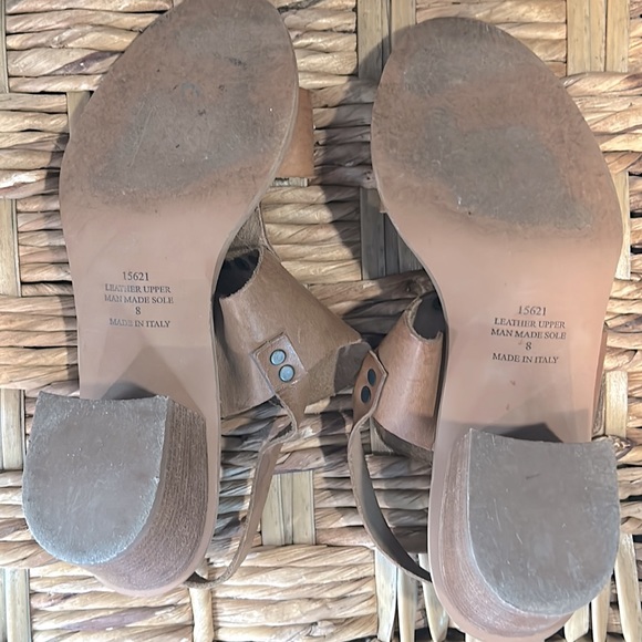 Leather Slingback Heels - Picture 5 of 6